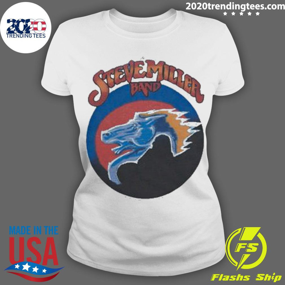 Nice The Steve Miller Band Retro Classic Rock Band T-shirt